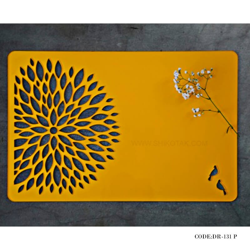 ست زیر بشقابی مستطیل 2 عددی رومادون سری 131