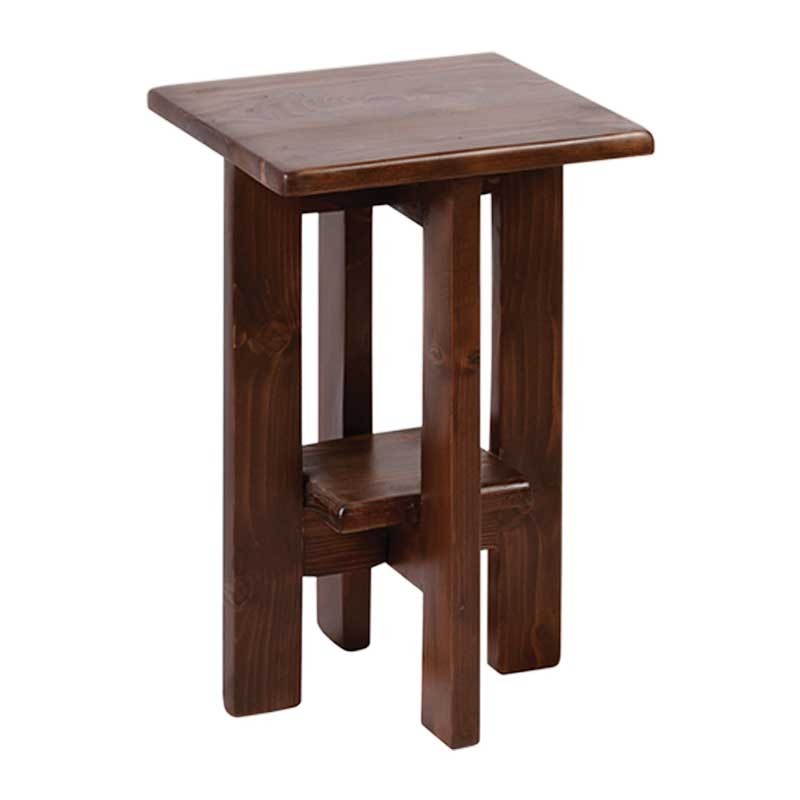 نیمکت چوبی دله وس کوتاه مربع