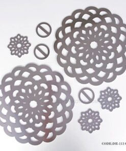 ست زیر لیوانی عروس 2 تایی رومادون سری113