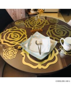 ست 2 عددی زیر لیوانی فانتزی رومادون سری 108